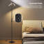 Lampe sur pied moderne avec 2 lumières rotatives - Lampe sur pied à DEL 28 W avec télécommande, lampe d'angle réglable en continu de 74 po pour le salon, la chambre à coucher et le bureau