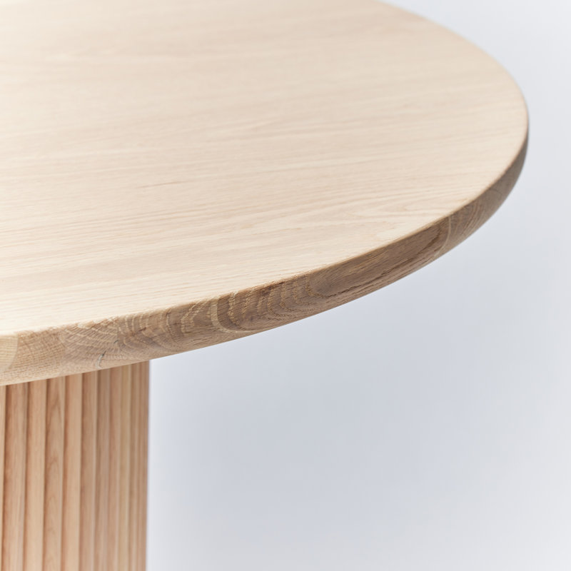 Laurel Round Marble Dining Table, Saddle, Saddle, 30"H x 60"L x 60"W