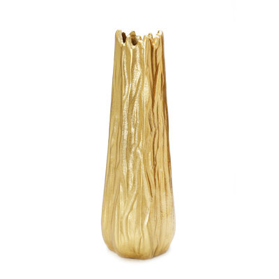 Vase Gold Branch