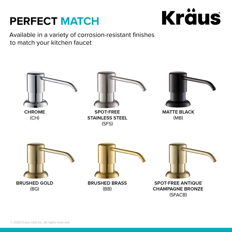 Boden Soap Dispenser, Brushed Brass