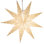 9-Pointed Paper Star Hanging Light