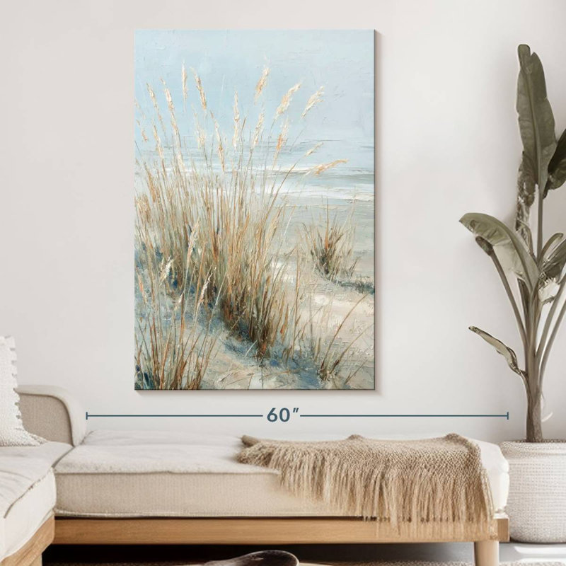 Coastal Dune Grass, 51" H x 34" W