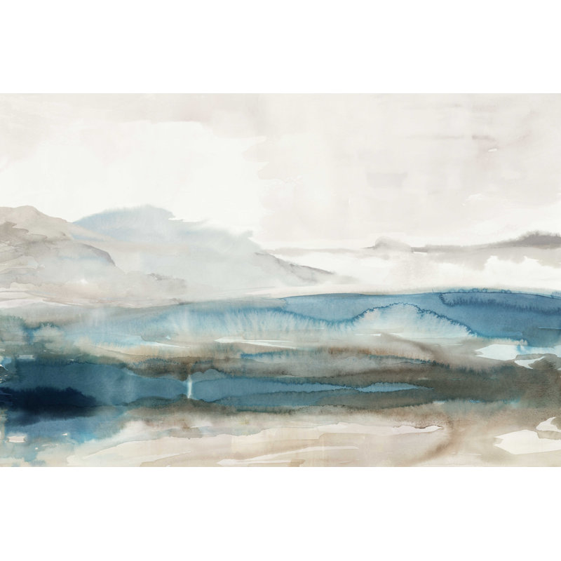 «Lewisetta Misty Lagoon» par - Reproduction sur toile tendue, H 8 po x l 12 po