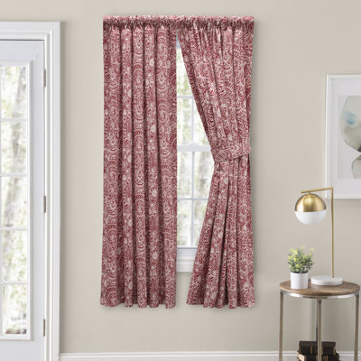 Olesha 100% Cotton Room Darkening Curtain Pair