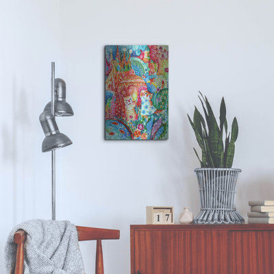 Art mural en métal The Holiday Aisle® «Happy Summer» par Oxana Zaika