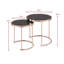Middlewich Glass Top Frame Nesting Tables-21808571-27309133
