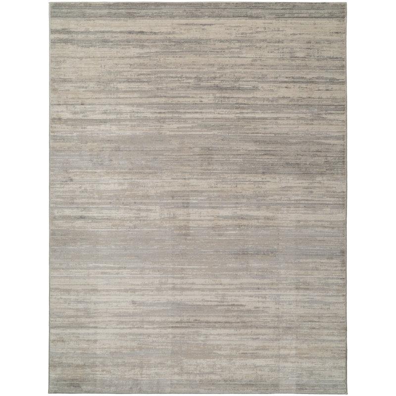 Clarissa 5.3X7 19904-890 BEIGE/GREY, Rectangle 5'2" x 7'