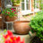Embossed Metal Container Hose Pot
