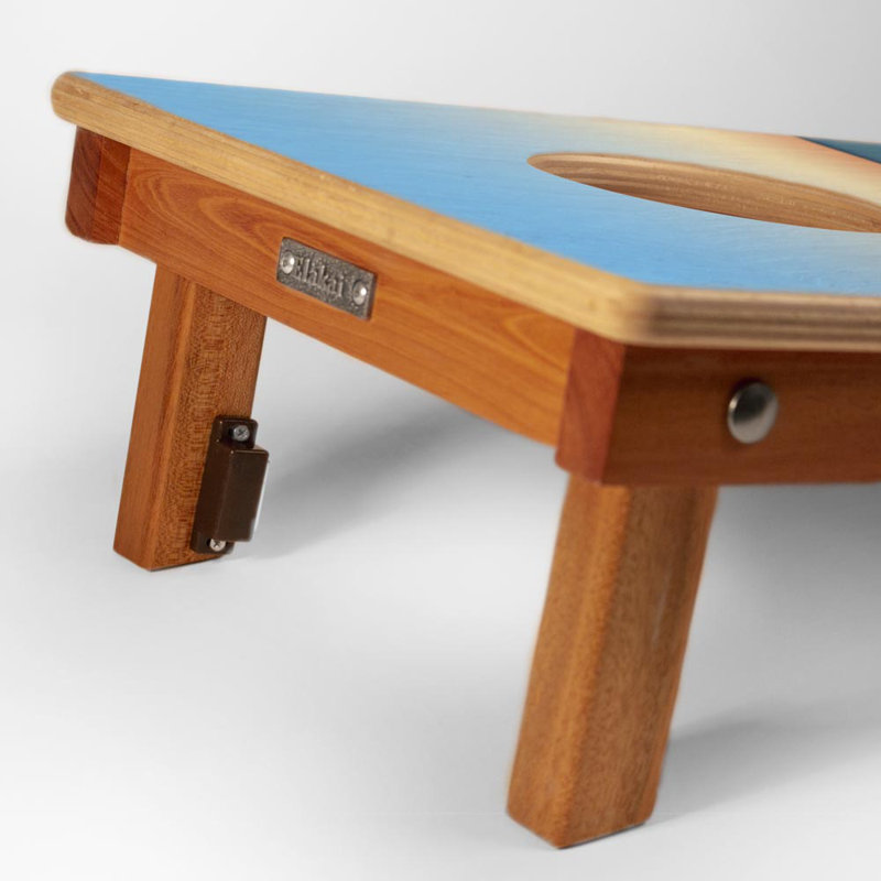 Planches de cornhole de voyage compactes 1Ft X 2Ft