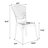 Rustproof Cast Aluminum 3 Patio Furniture - Black 2 Chairs & 1 Table For Outdoor, Garden, Patio, Balcony Classical Design, Easy To Assemble Outdoor  3 Pieces  Round Assembly Use
