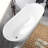 67'' x 31'' Freestanding Soaking Acrylic Bathtub