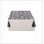Repose-pieds rectangulaire Kiki, choix confortable, fonctions multiples, design classique et coins confortables