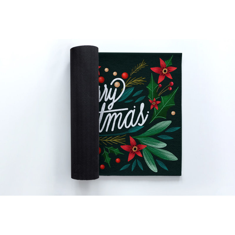 Non-Slip Christmas Outdoor Doormat