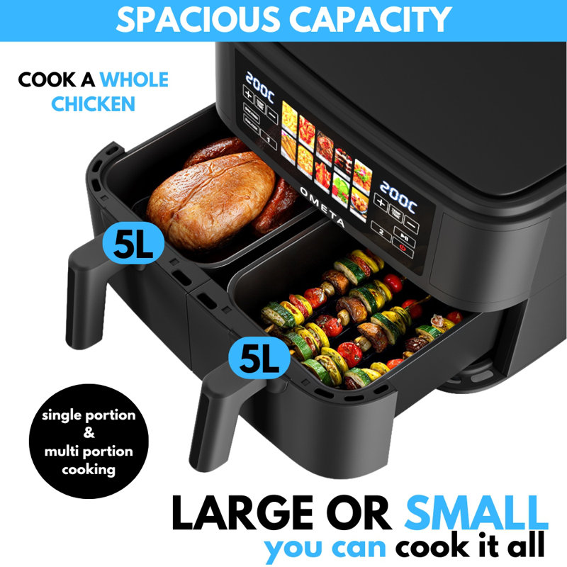 TGC Distributors Lumi 10L Dual Air Fryer Air Fryer