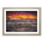 Spanish Beach at Sunset - Picture Frame Painting Print-56705245-56705239