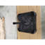 Parasol d'extérieur double 15 x 9 pi avec base rectangulaire rouille taupe