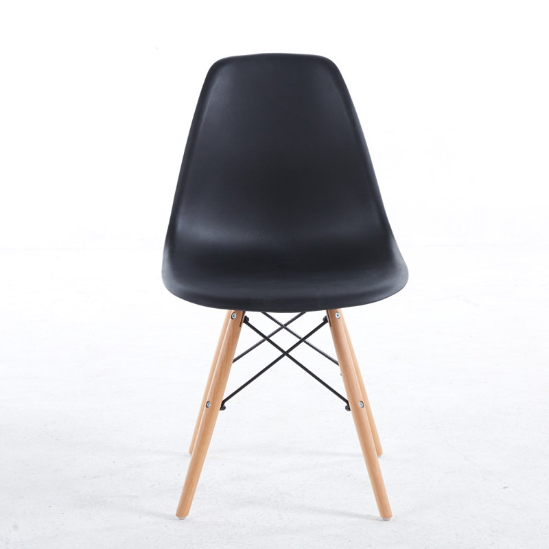 Chaise d'appoint Harley, Noir mat