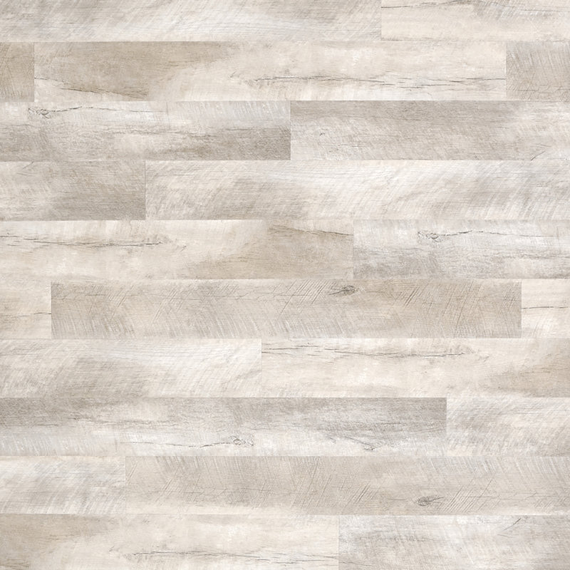 Planche en vinyle de luxe ADURA®Flex avec Microban® Seaport 6 po x 48 po x 2,5 mm en hickory avec couche d'usure de 20 mil
