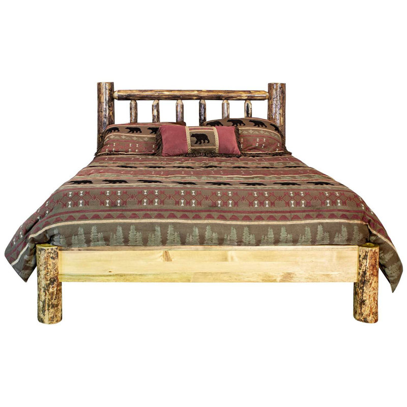  Glacier Country Collection King Platform Bed, King
