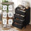 Solid Wood 55 cm W Chest of 4 Drawers-1831395901