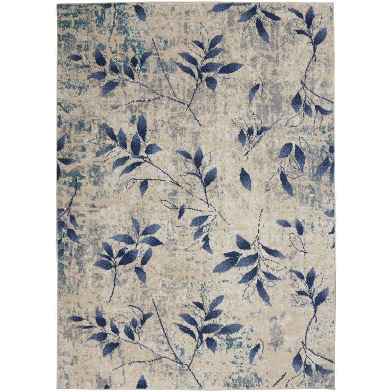 Floral Area Rug, Rectangle 229 x 300cm