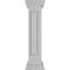 Poteau droit Newel avec panneau, capitonnage et base (ensemble d'installation inclus)-118915293