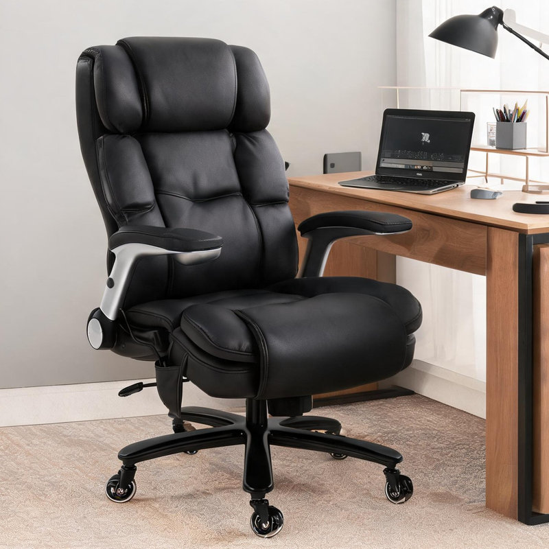 Bureau réglable en noir, 12,7 x 10,9 x 18,9 po, avec contrôle pratique, flanelle de neige (coton 70 po)