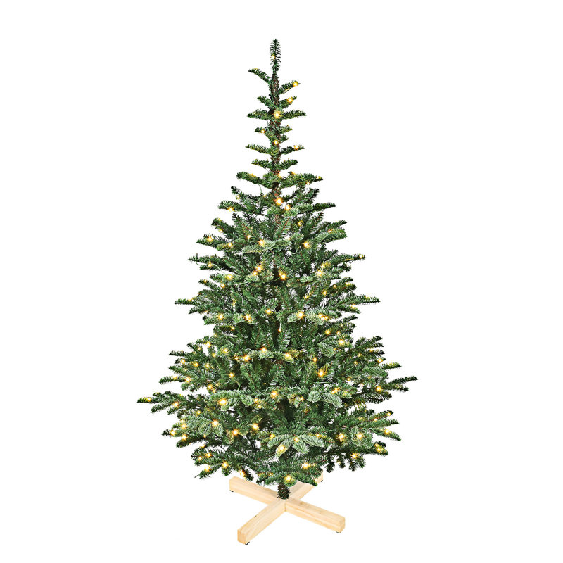 Arbre de Noël artificiel illuminé, 8'