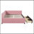 Full Size Upholstered Daybed With 2 Storage Drawers Sofa Bed Frame No Box Spring Needed, Linen Fabric-1672980459