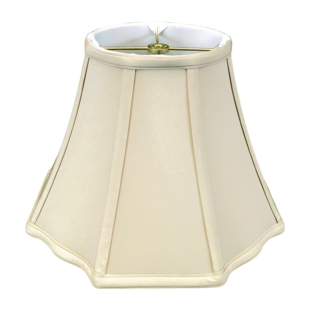 9'' H x 12'' W Silk Bell Lamp Shade Red Barrel Studio®