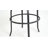 Freddrick Iron Outdoor Stool-591111175