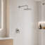 Robinet de douche rond (valve incluse)
