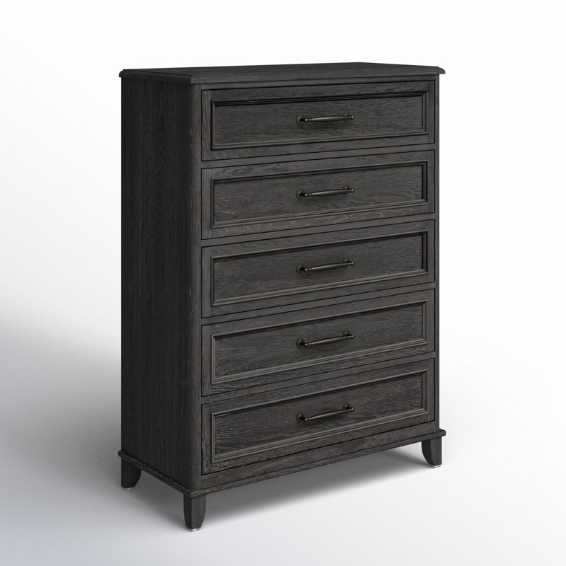 Commode en bois massif Hammie