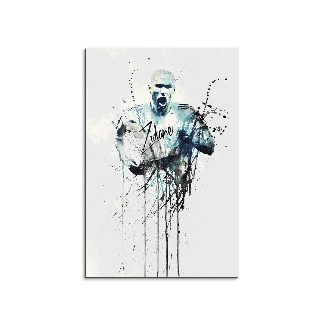 Leinwandbild Zinedine-Zidane-II Enigma