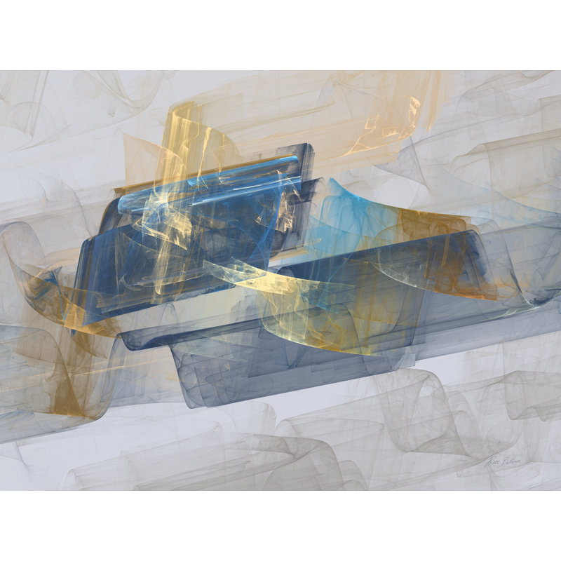 Randomflame by Rica Belna - Painting, Wrapped Canvas, 18" H x 24" W, 19" H x 25" W
