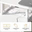 L-Shaped Computer Desk with Built-In Electrical Outlet-1121111477-1121555739