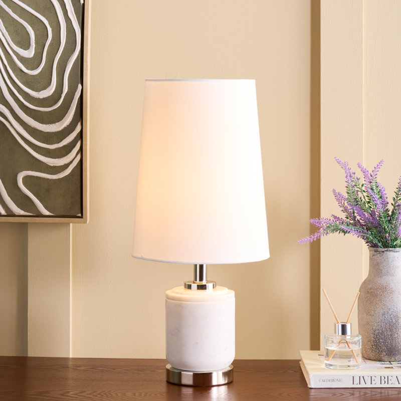 Tigi 22 Inch Marble Table Lamp