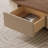Microcrystalline stone adjustable coffee table