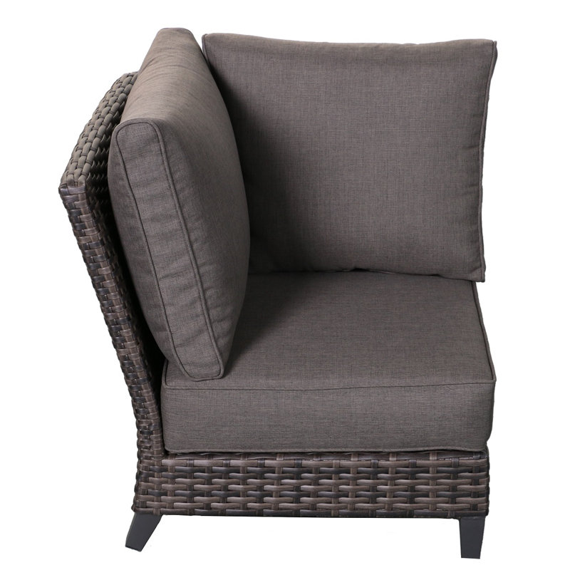 Causeuse Arshmaan avec coussins Sunbrella