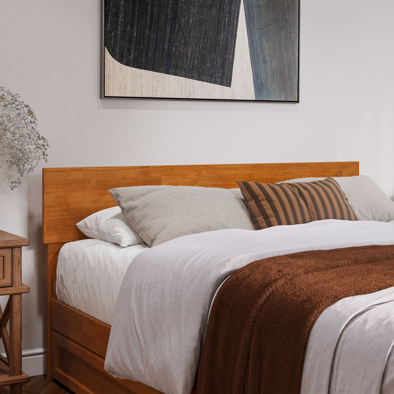 Beenish Solid Wood Headboard, Queen