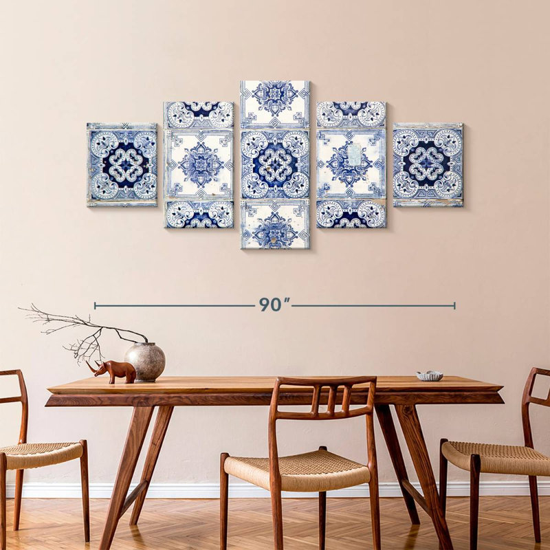 Azulejo Tiles In Lisbon, H 42 po x l 92 po