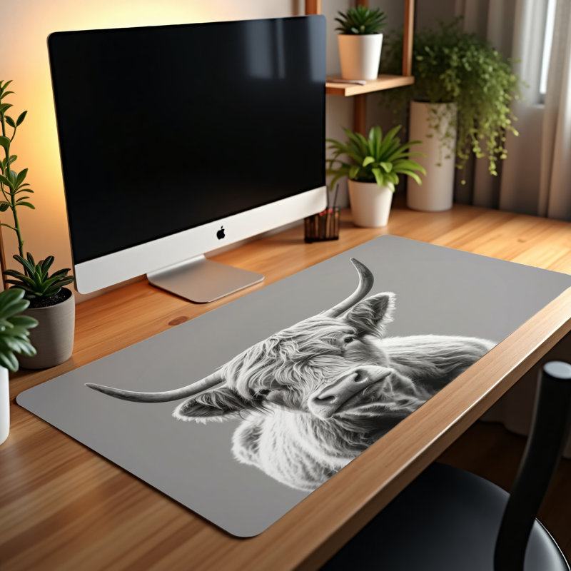 Polyester Desk Pad, 23.6x13.8