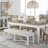 Stapleton Polyester Upholstered Bench