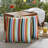 Kerrey Striped Sunbrella® Outdoor Reversible Throw Pillow-36666451-55620184