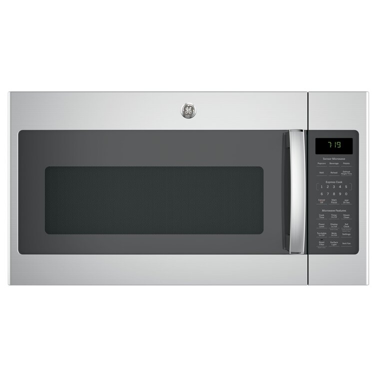 GE 1.1-cu ft 950-Watt Countertop Microwave (Stainless Steel) in