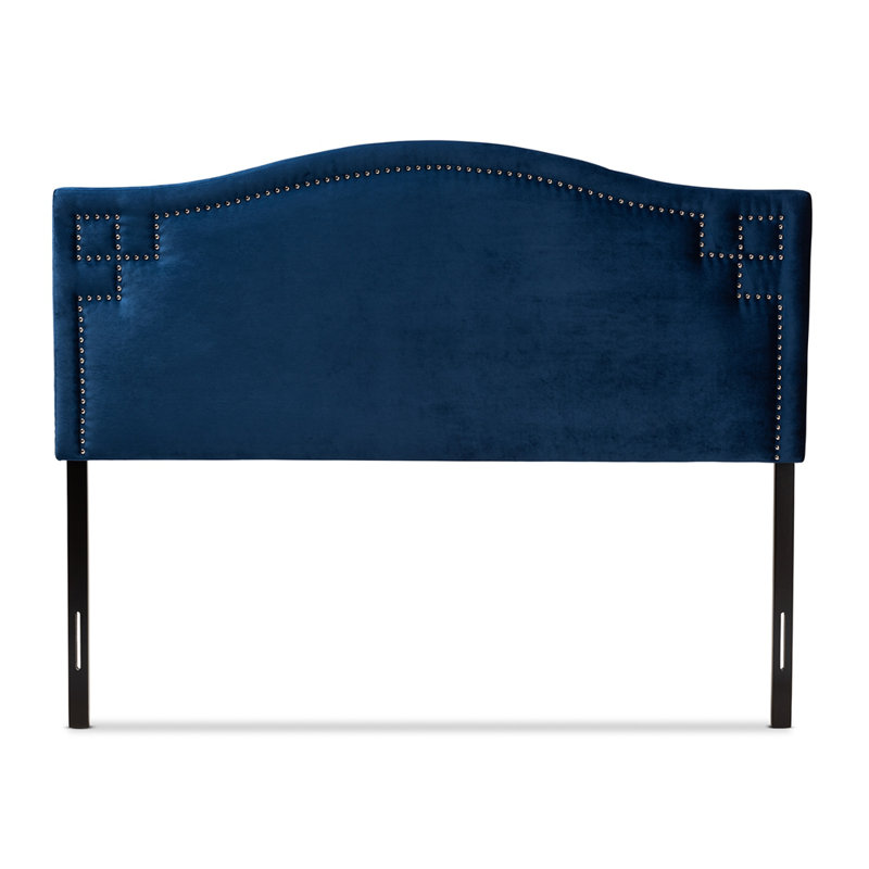 Mikalyn Upholstered Headboard, Full / Double, Royal Blue