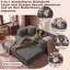 Convertible Sleeper Sofa With Removable Armrests, Corduroy Fabric Sofa Couch, No Assembly Required For Living Room, Dorm, Studio-225696806-219700385