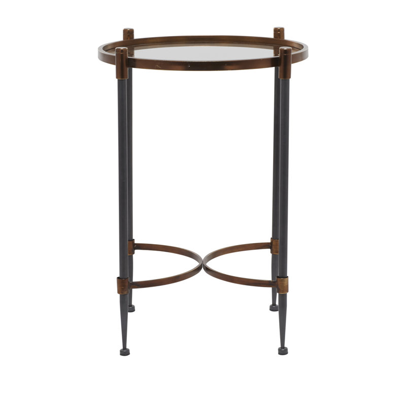 Jalapa Glass Tray Top End Table