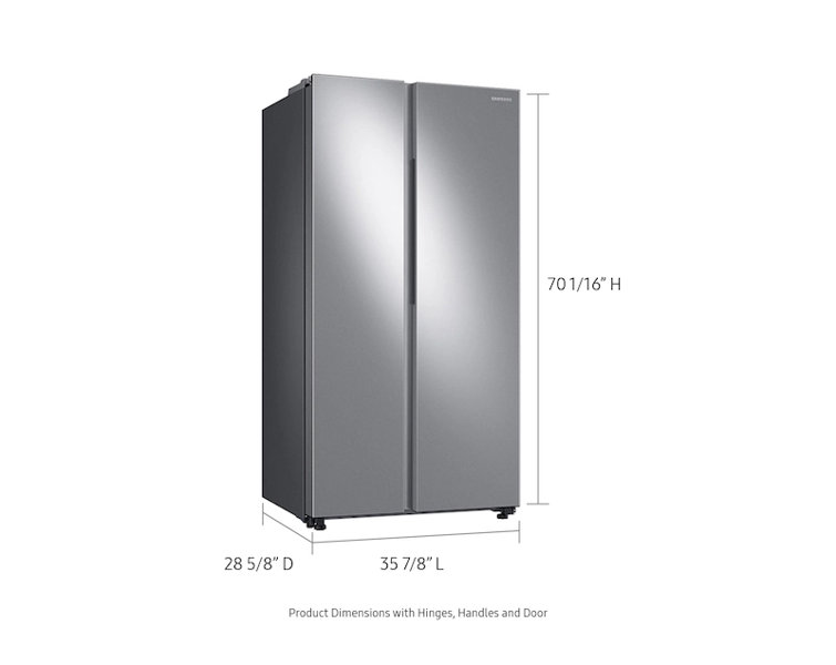 23 cu. ft. Smart Counter Depth Side-by-Side Refrigerator