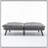 Cream Convertible Folding Modern Sofa Bed With Adjustable Armrest And Backrest For Small Spaces-1074237396